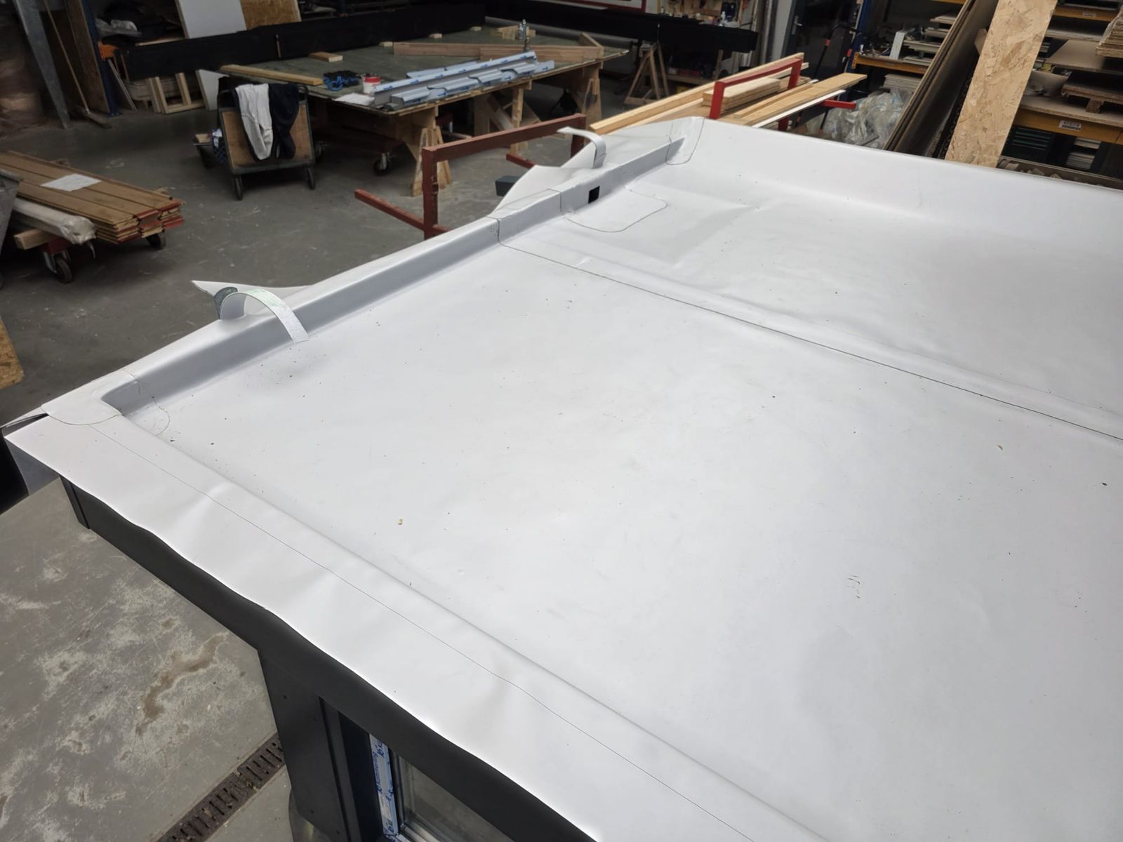 2 dakkapellen met duurzame fleeceback PVC — foto 3