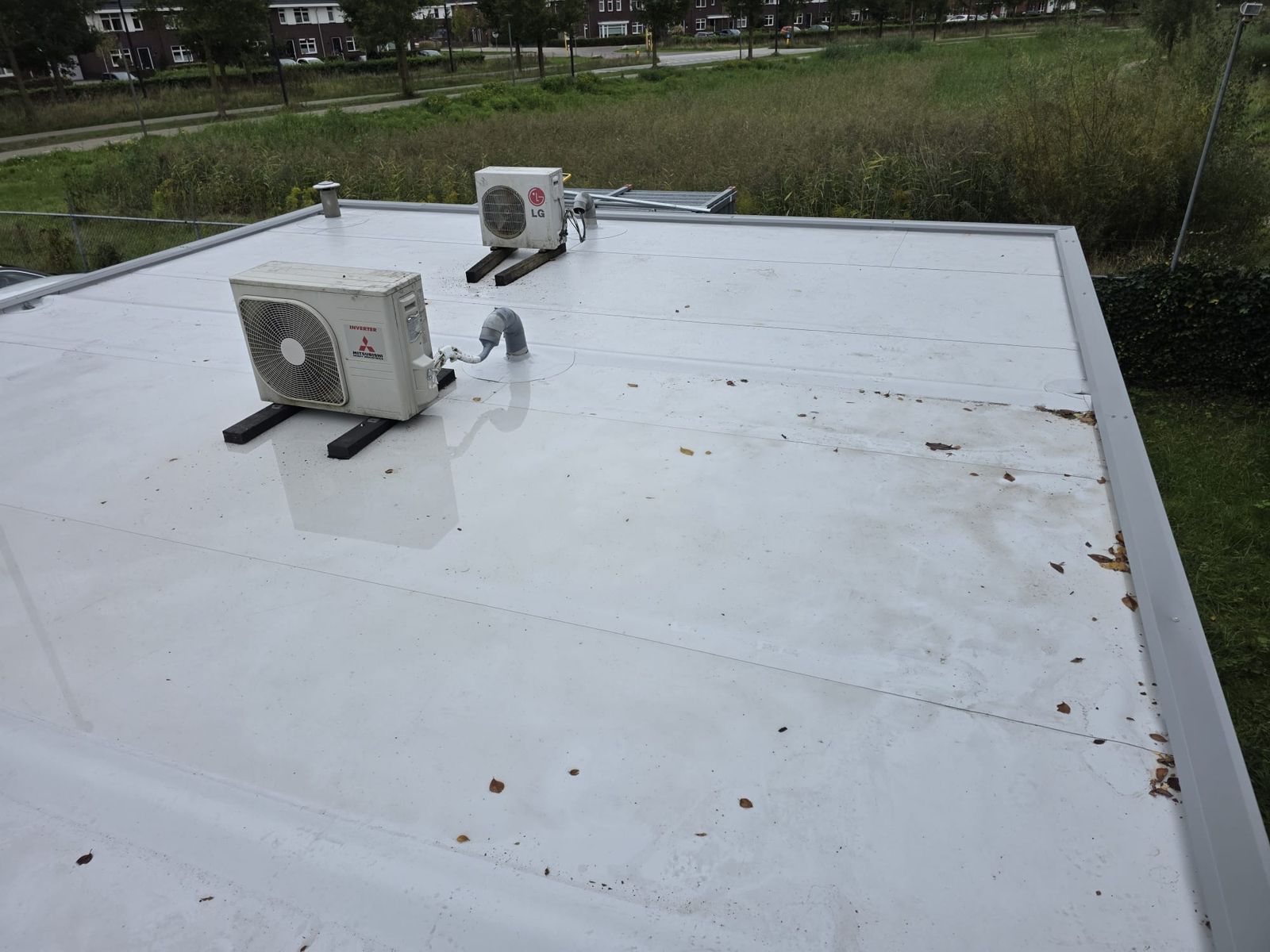 3 units aan elkaar met duurzame fleeceback PVC — foto 2