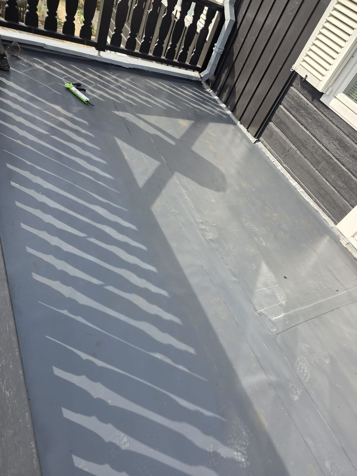 Overlagen met duurzame fleeceback PVC in de kleur antraciet — foto 5
