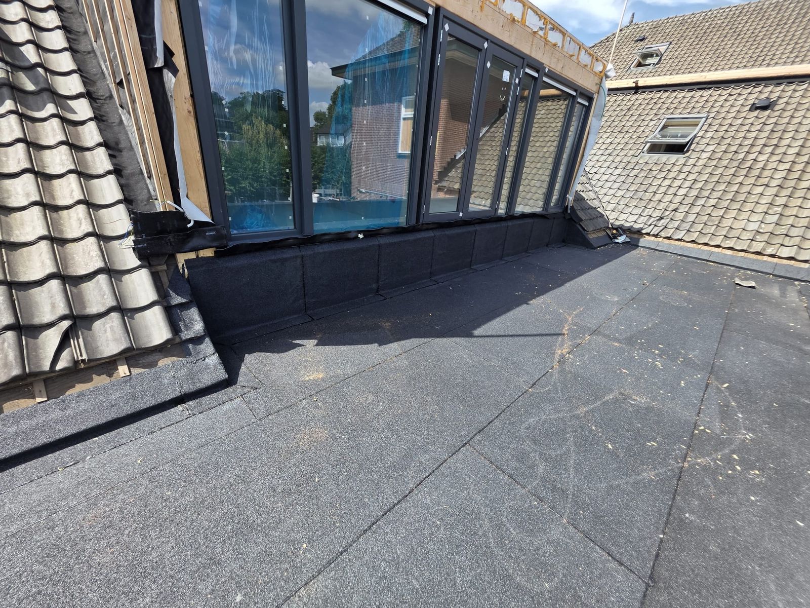 140 mm isolatie en bitumen dakbedekking — foto 5