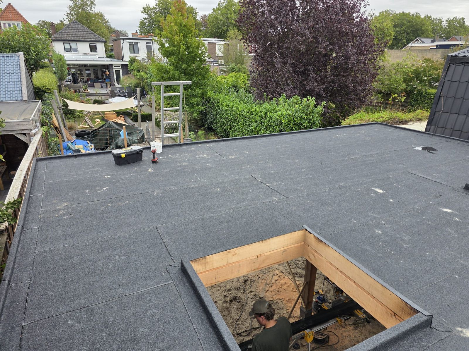 Nieuwbouw met bitumen — foto 4